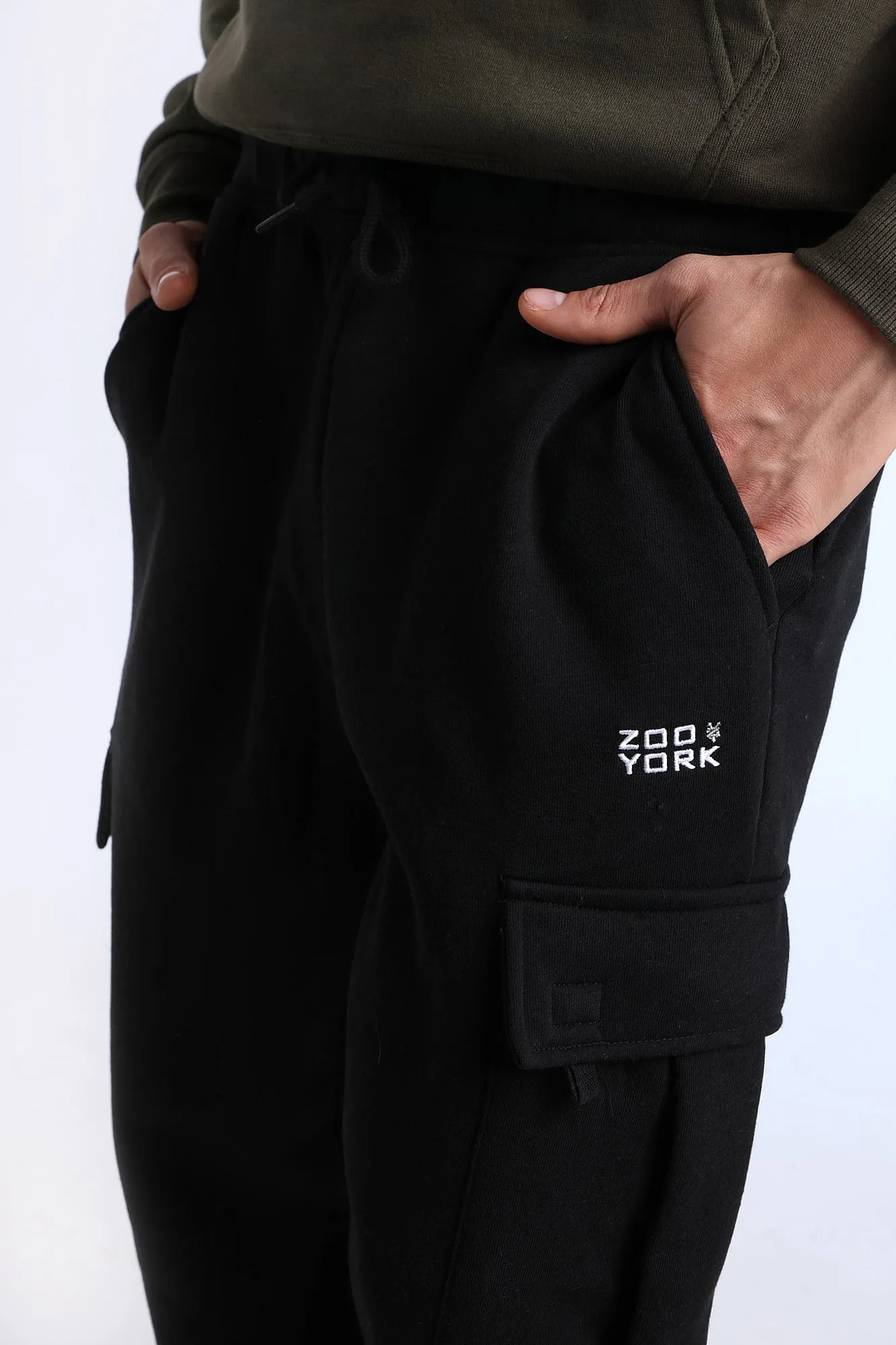 Zoo York Cargo Straight Leg Sweatpants sold by West49 product image thumbnail 2
