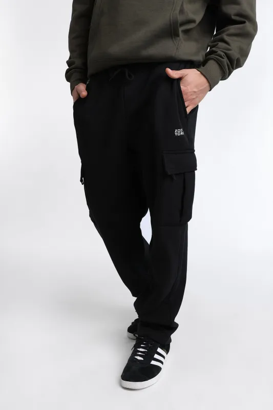 Zoo York Cargo Straight Leg Sweatpants sold by West49