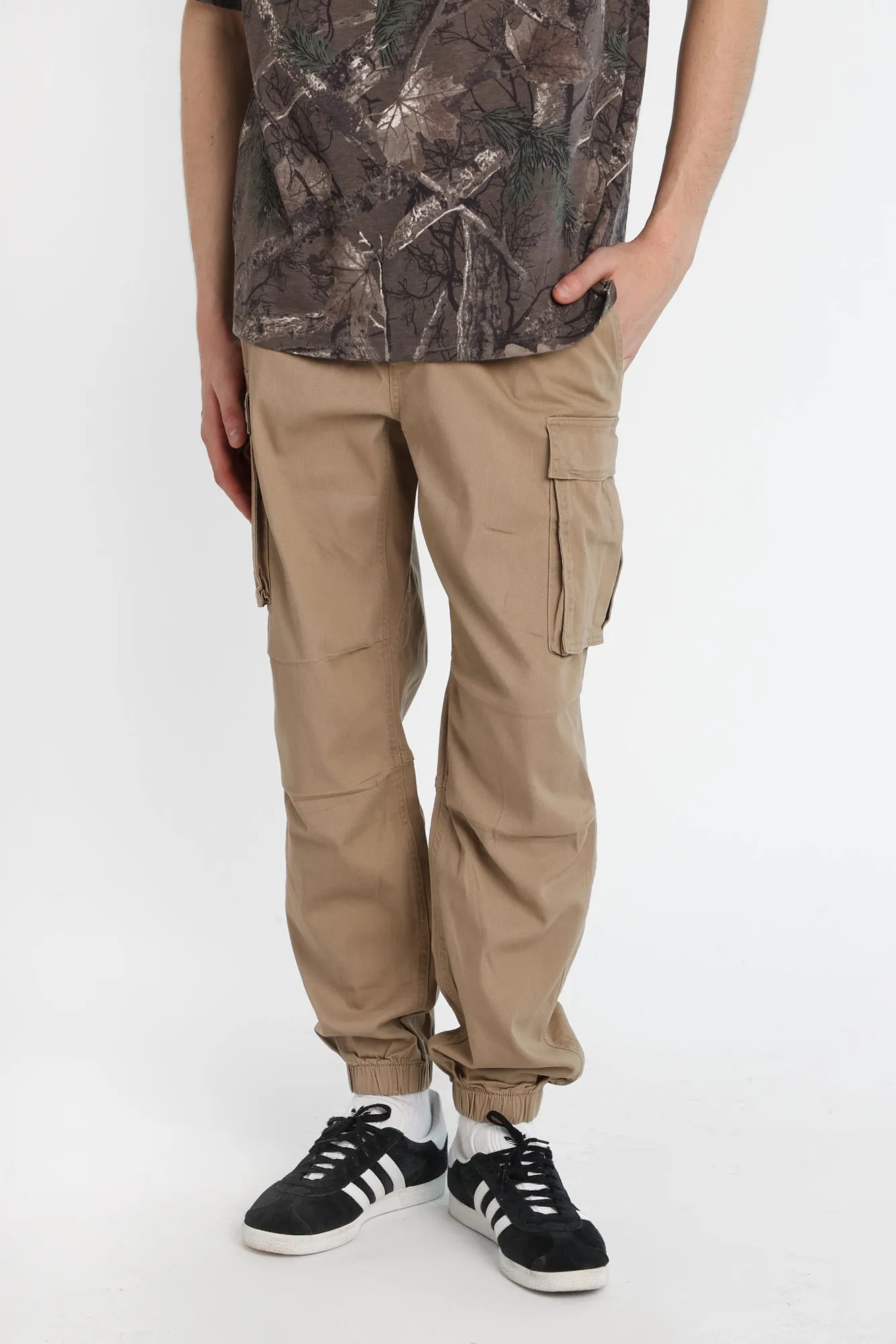Loose Twill Cargo Jogger sold by West49
