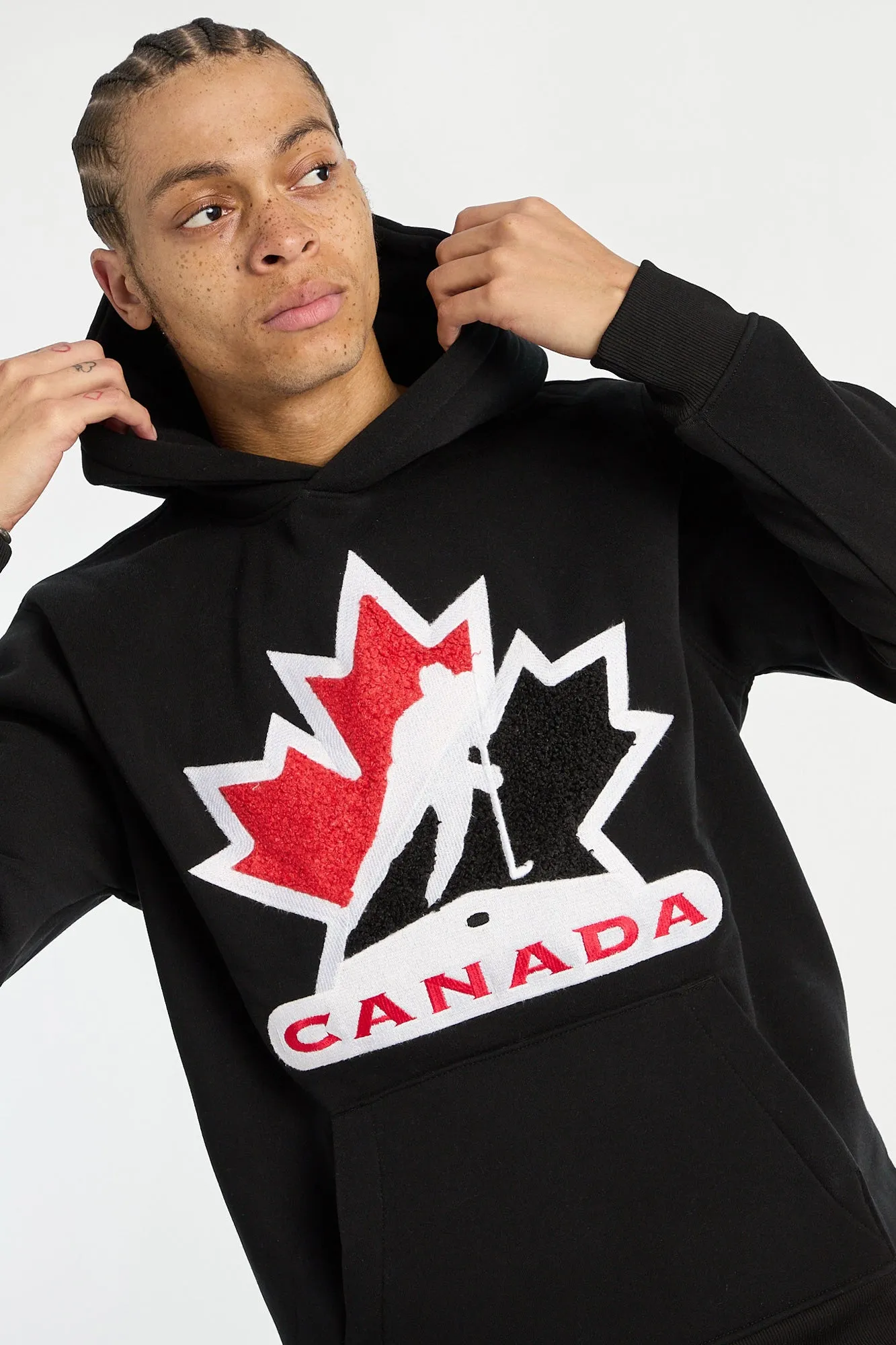 Mens Team Canada Hockey Chenille Logo Hoodie sold by West49 product image thumbnail 2