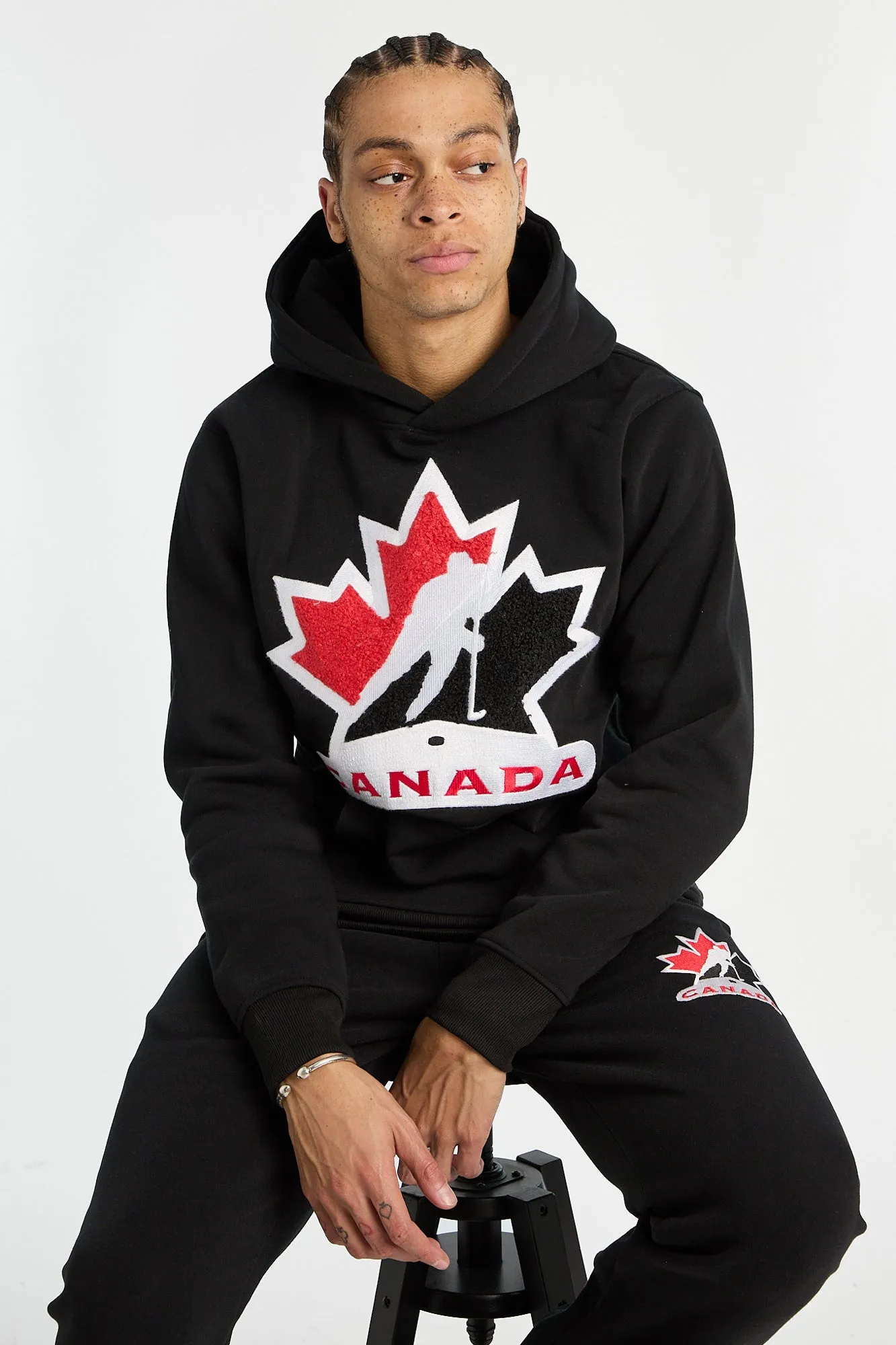 Mens Team Canada Hockey Chenille Logo Hoodie sold by West49 product image thumbnail 5