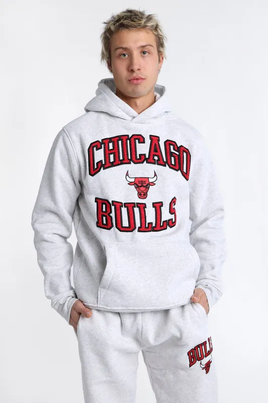 Haut à capuchon logo chenille Chicago Bulls sold by West49