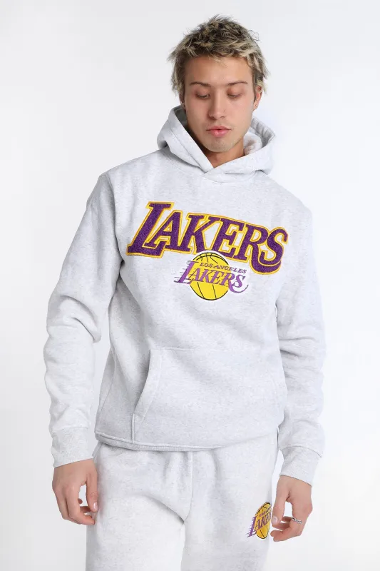 Los Angeles Lakers Chenille Logo Hoodie sold by West49
