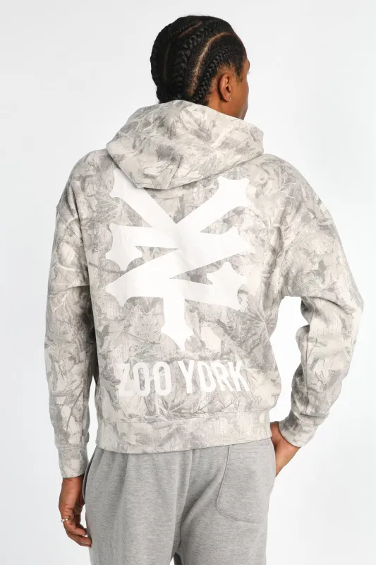 Zoo York Tree Camouflage Back Print Hoodie sold by West49