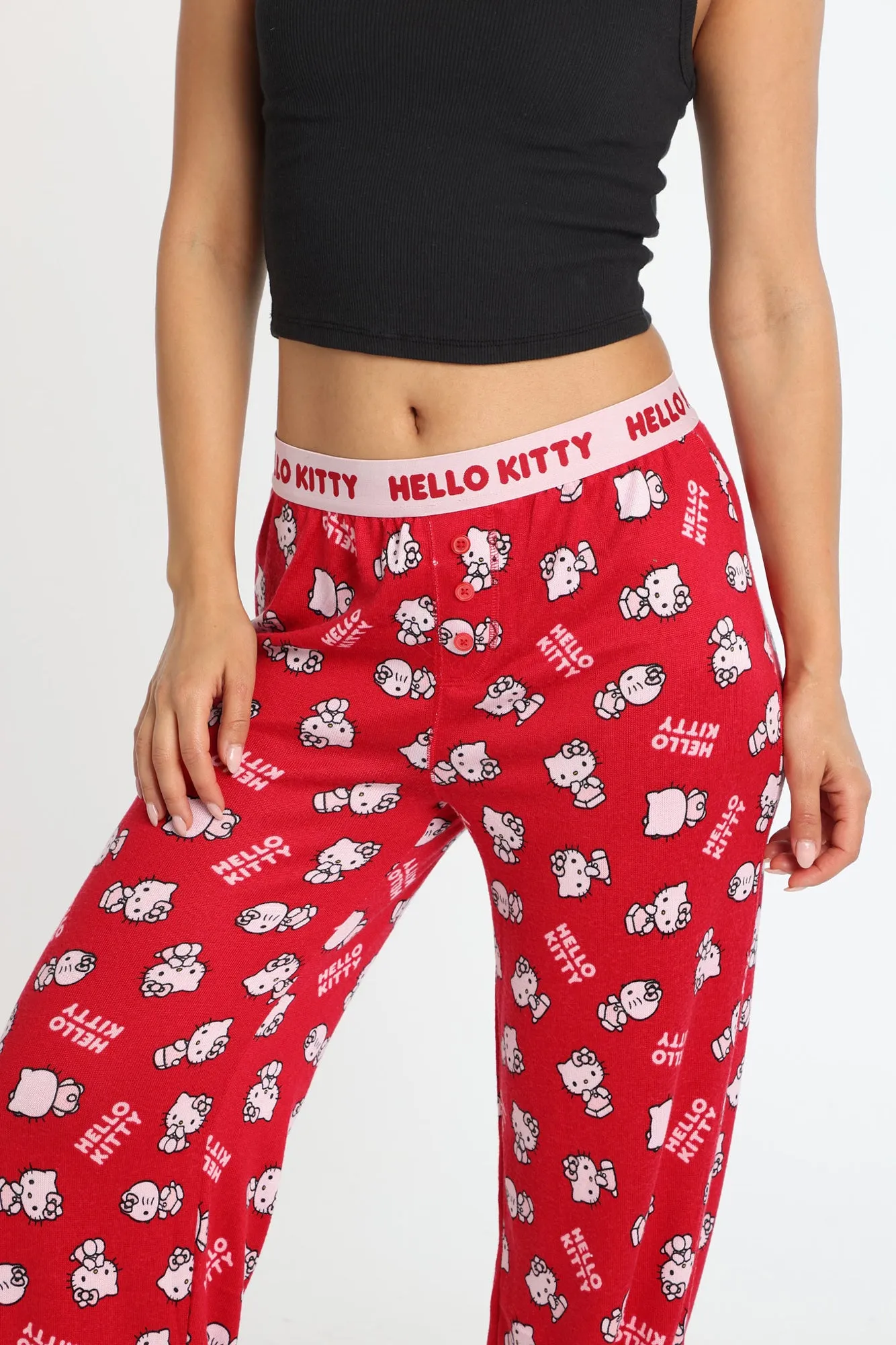 Hello Kitty Super Soft Pajama Boxer Pants sold by West49 product image thumbnail 2