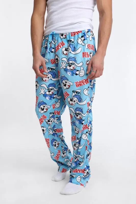 Pantalon pyjama en molleton soyeux imprimé Slush Puppie sold by West49