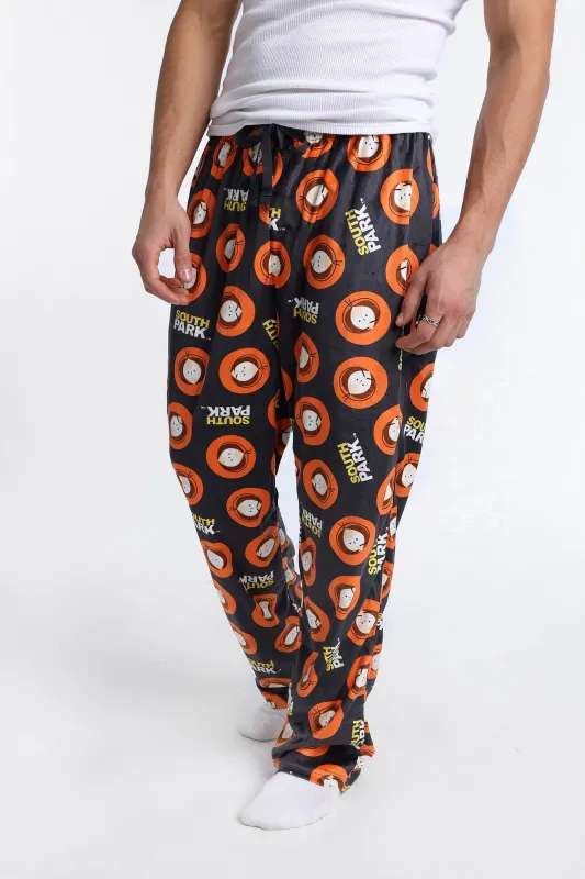 Pantalon pyjama en molleton soyeux imprimé South Park made by West49