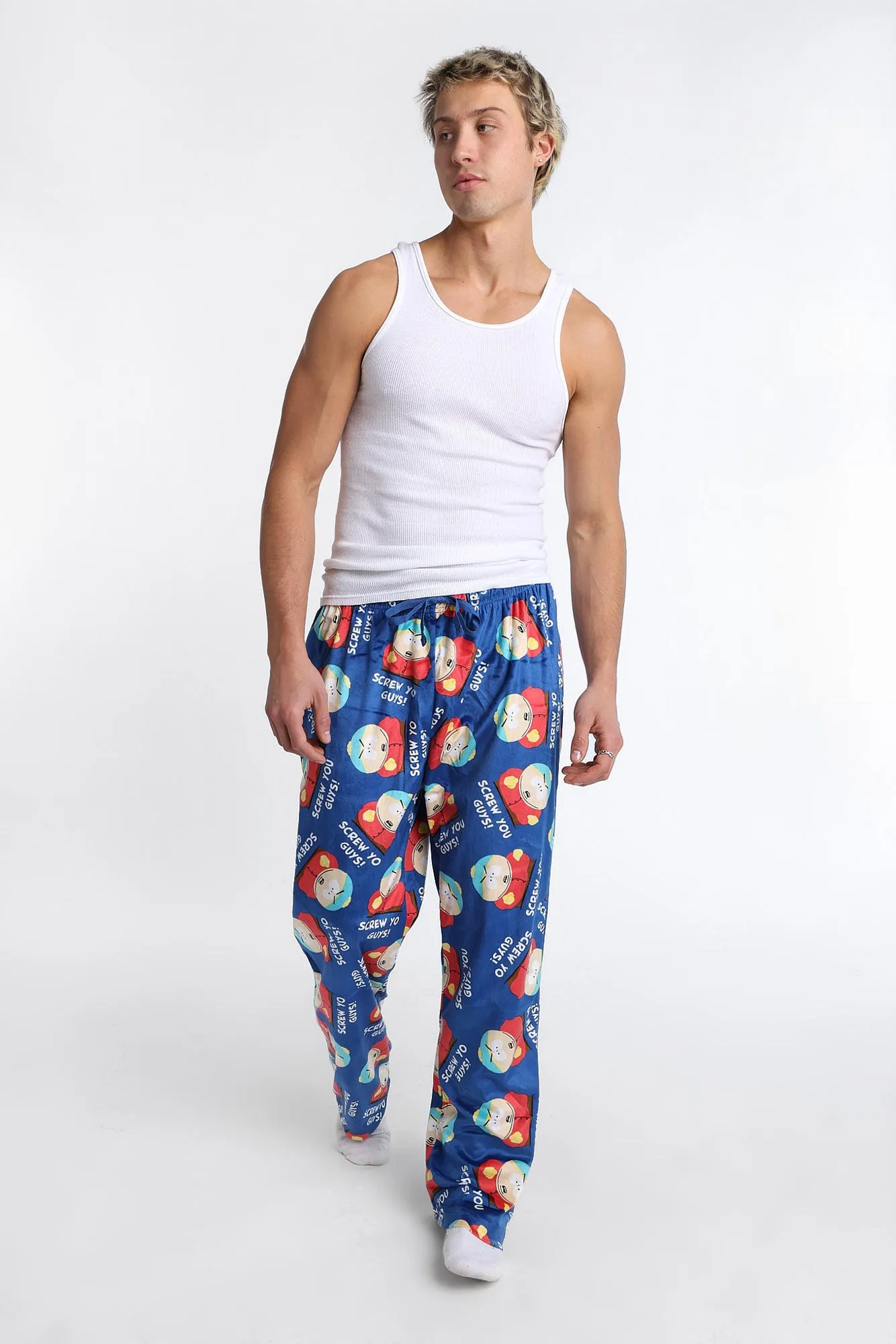 Pantalon pyjama en molleton soyeux imprimé South Park sold by West49 product image thumbnail 4
