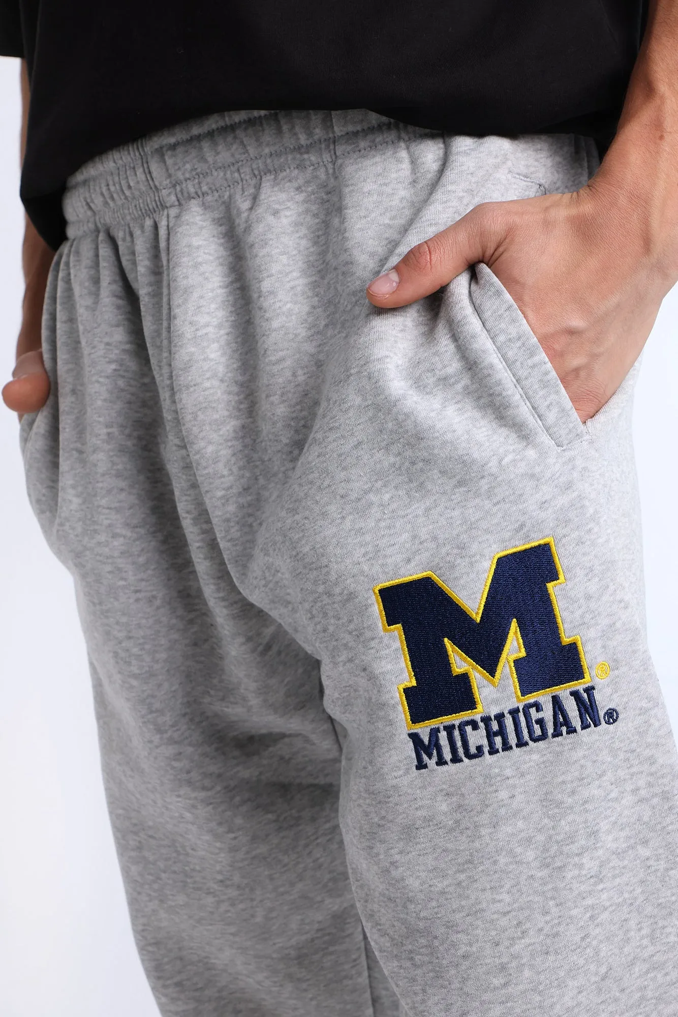 Michigan Wolverines Embroidered Sweatpants sold by West49 product image thumbnail 2