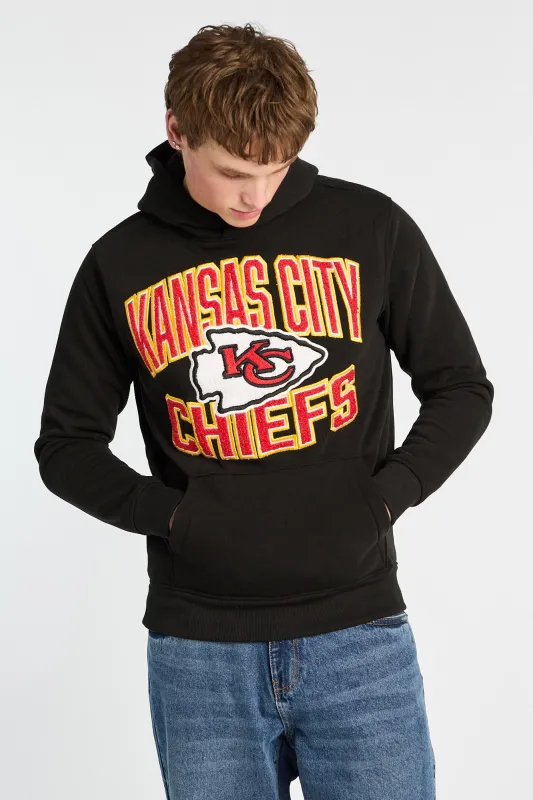 Haut à capuchon logo chenille Kansas City Chiefs sold by West49