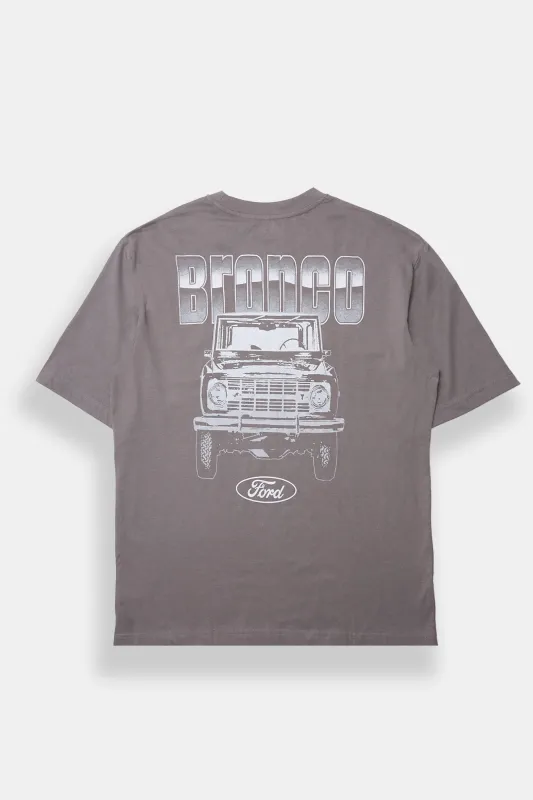 T-shirt surdimensionné imprimé Ford Bronco made by Ford