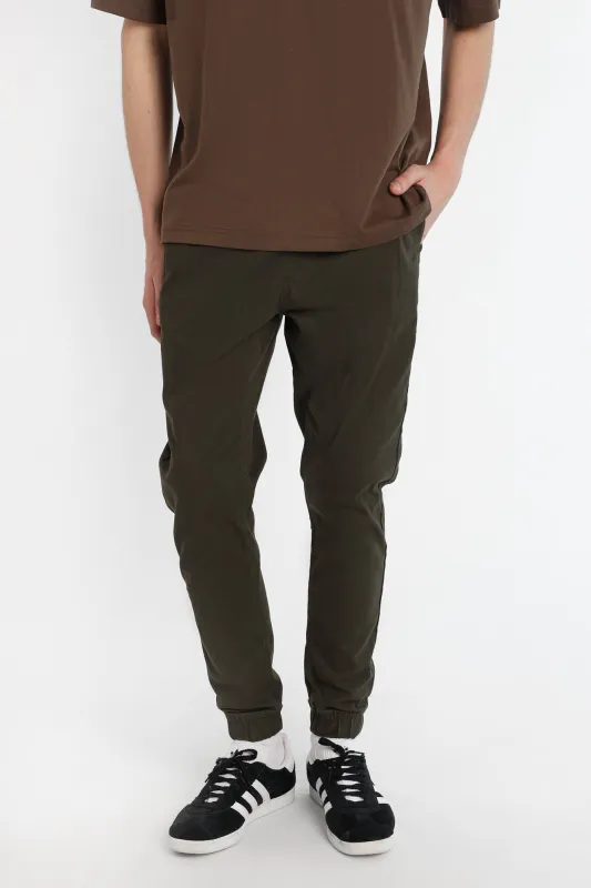 Slim Twill Jogger sold by West49