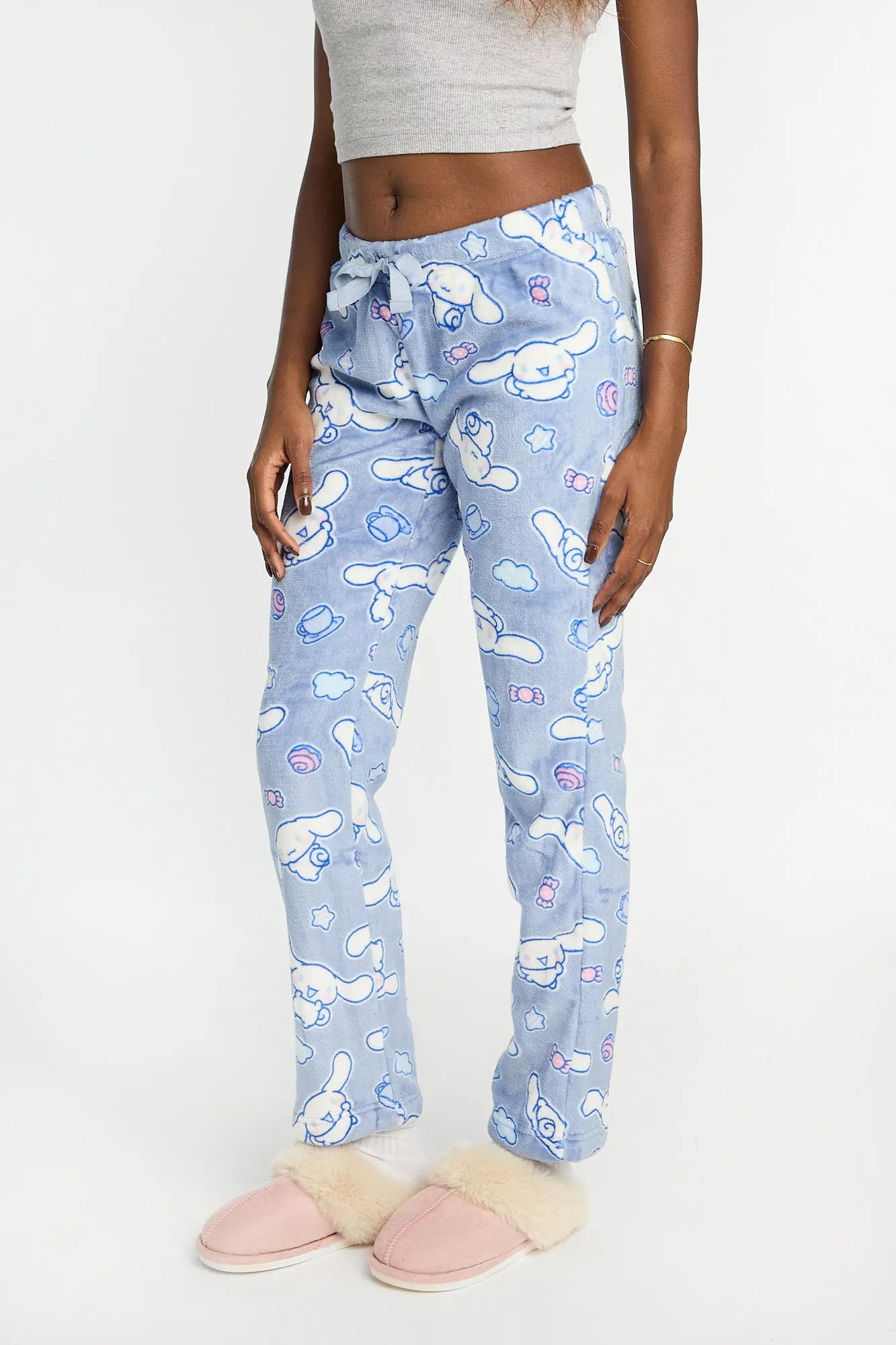 Pantalon de pyjama en peluche imprimé Cinnamoroll Cupcake sold by West49