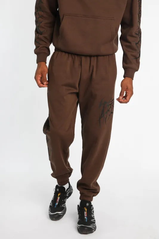 Jogger en molleton imprimé gothique Arsenic made by West49
