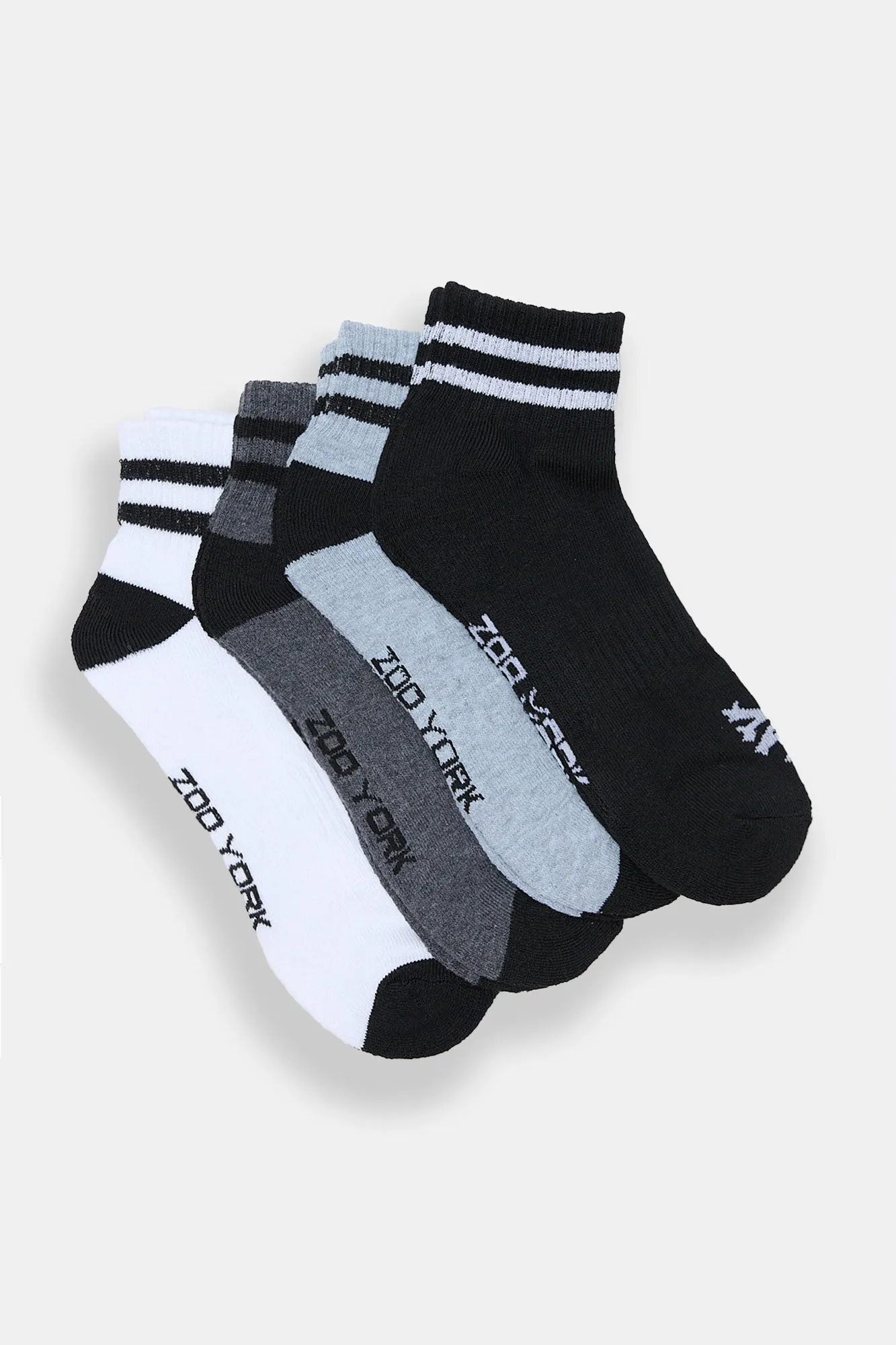 Zoo York 4-Pack Athletic Ankle Socks sold by West49 product image thumbnail 2