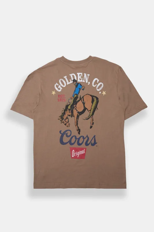 T-shirt imprimé Coors Golden Original homme sold by West49