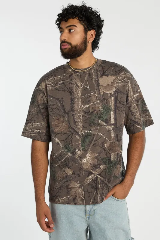 Zoo York Mens Tree Camo Oversized Tee sold by West49