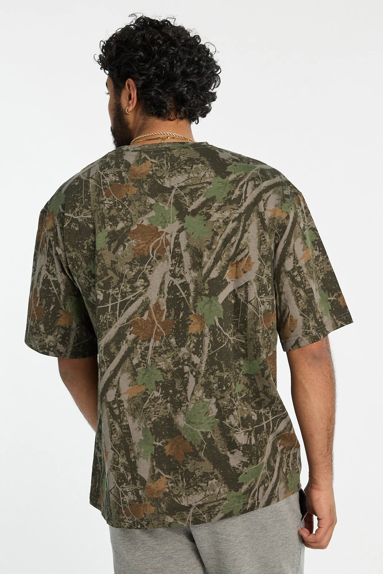 Zoo York Mens Tree Camo Oversized Tee sold by West49 product image thumbnail 4