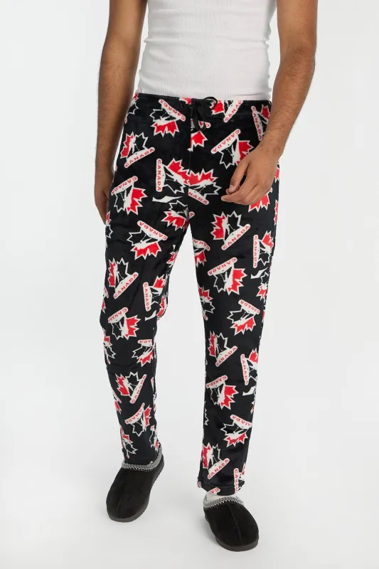 Pantalon de pyjama en peluche Team Canada Hockey homme sold by West49