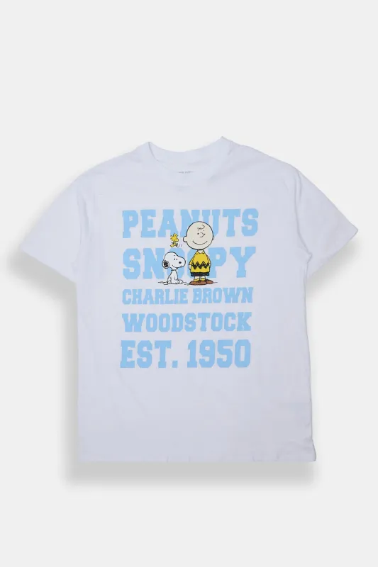 Peanuts Est. 1950 Graphic Boyfriend Tee sold by West49