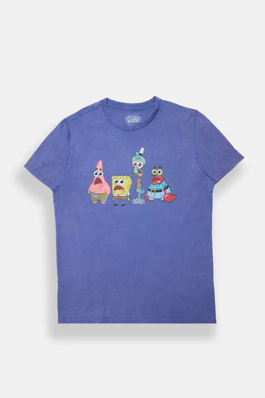 Mens SpongeBob & Friends Graphic Tee sold by West49