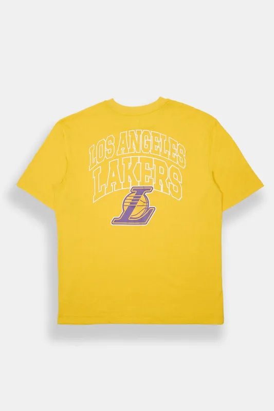 T-shirt surdimensionné imprimé LA Lakers homme sold by West49