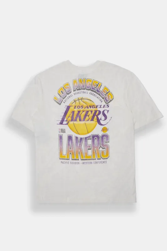 Mens LA Lakers Graphic Oversized Tee sold by West49