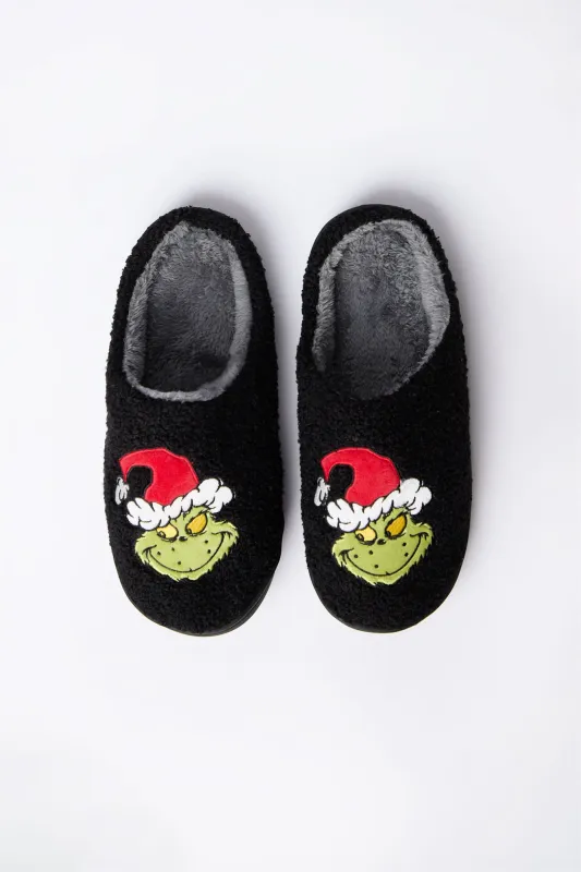 Pantoufles en peluche Le Grinch homme sold by West49