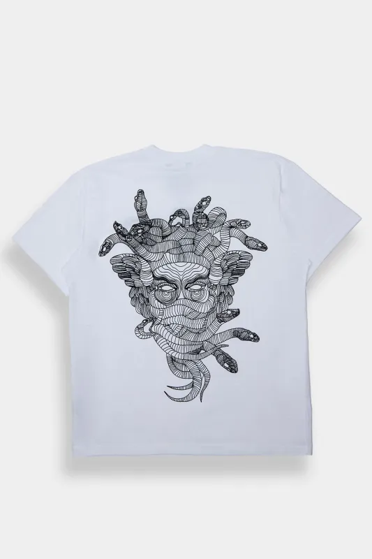 Mens Crooks & Castles Medusa Graphic Tee sold by West49