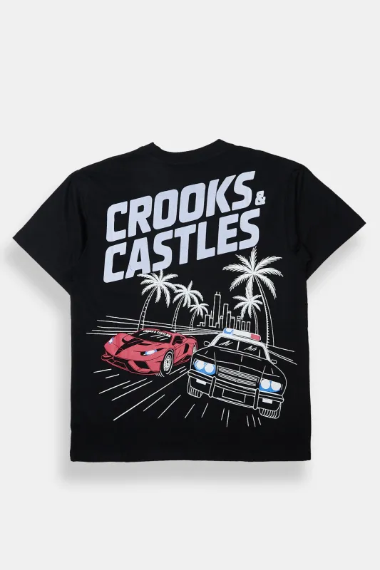 T-shirt imprimé Crooks & Castles Racing homme sold by West49