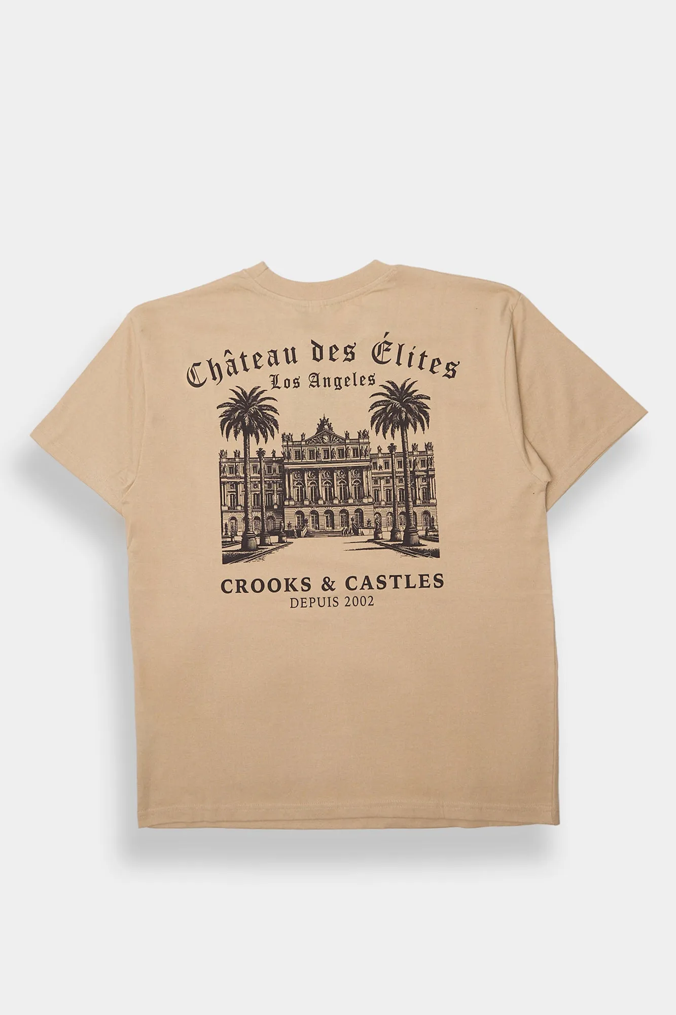T-shirt imprimé Crooks & Castles Château des Élites homme sold by West49