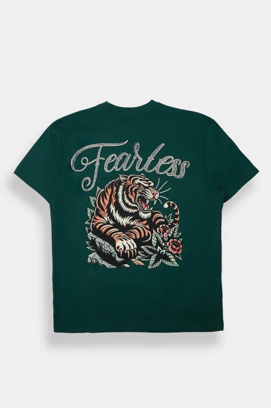Mens Crooks & Castles Fearless Tee sold by West49