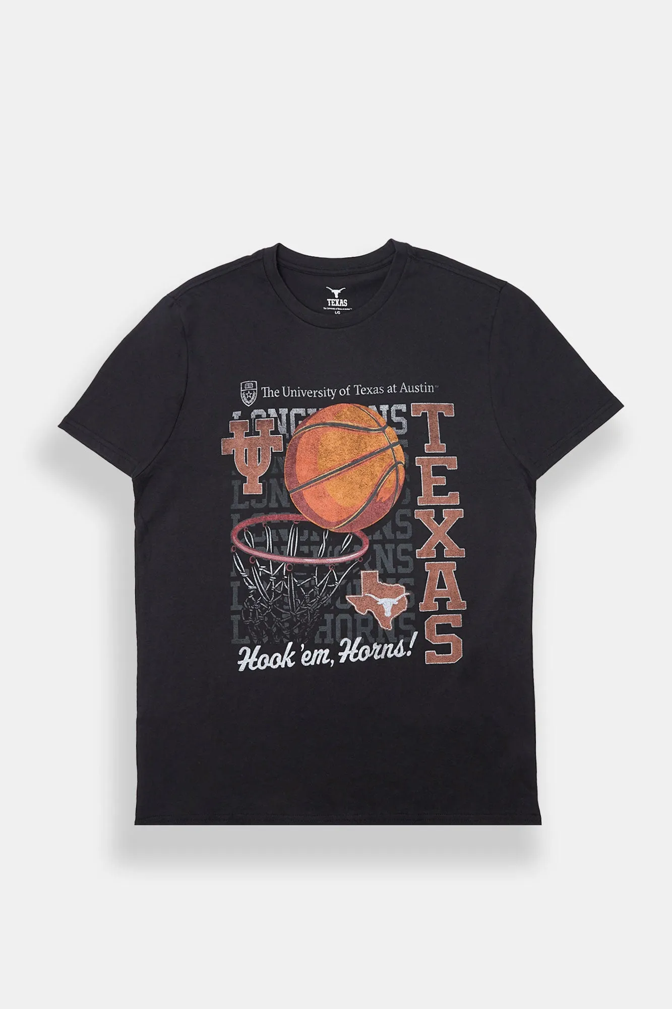 T-shirt imprimé Texas Longhorns Basketball homme sold by West49