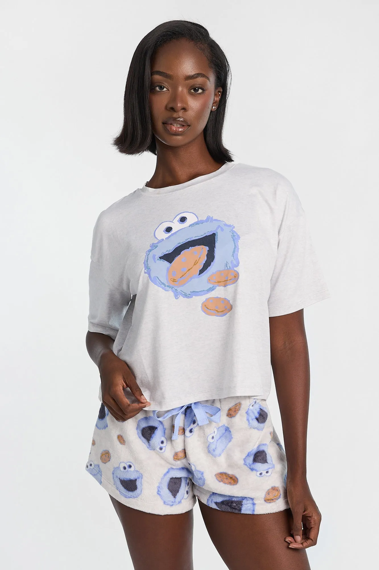 Ensemble de pyjama 2 pièces imprimé Cookie Monster sold by West49