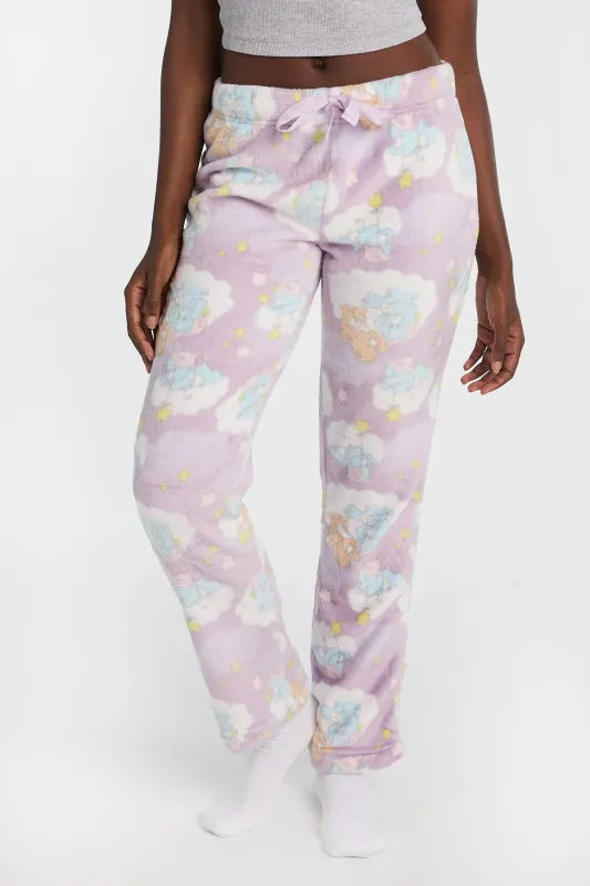Pantalon de pyjama en peluche imprimé Care Bears sold by West49