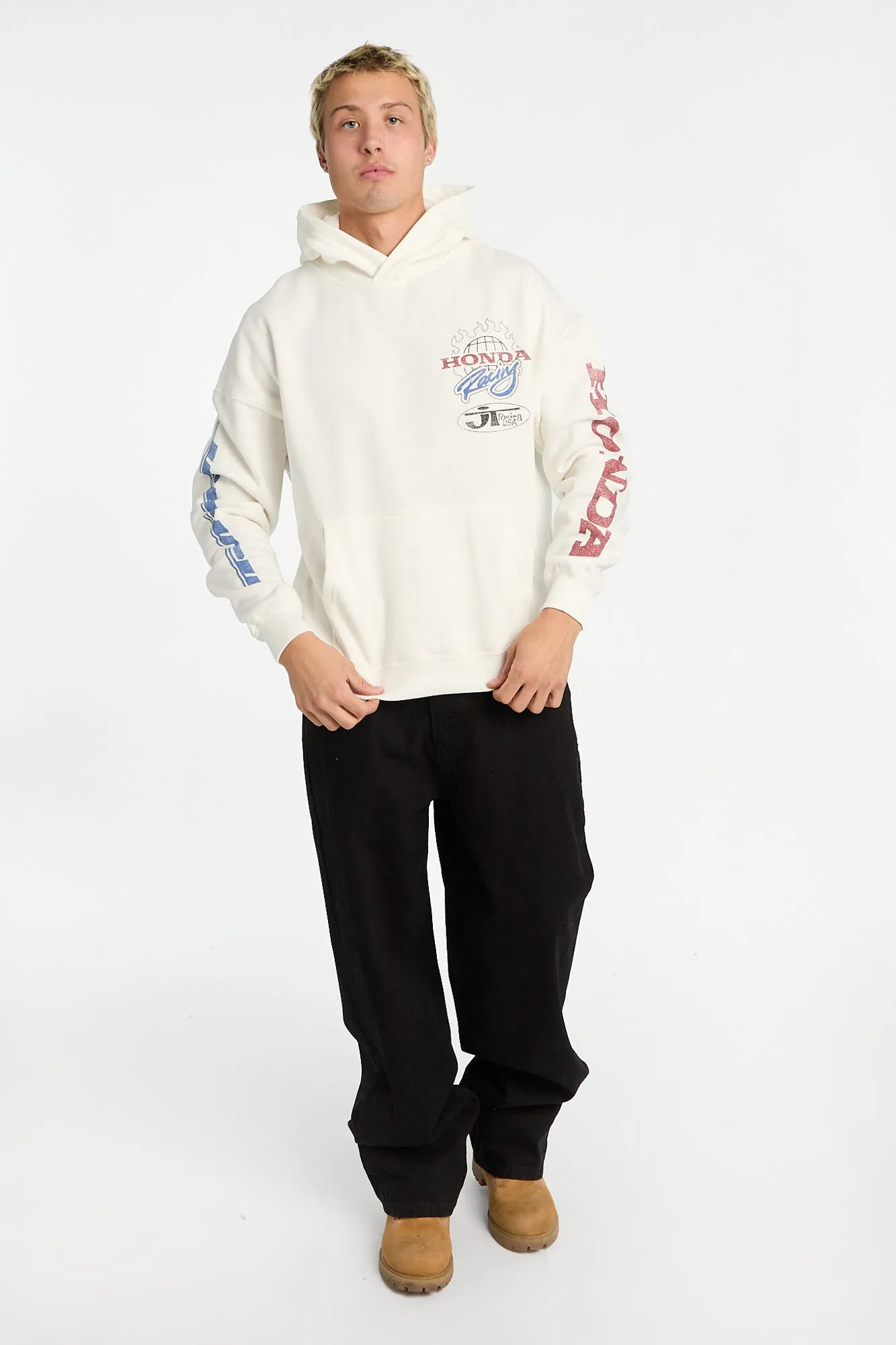 Haut à capuchon imprimé Honda Racing homme sold by West49 product image thumbnail 4