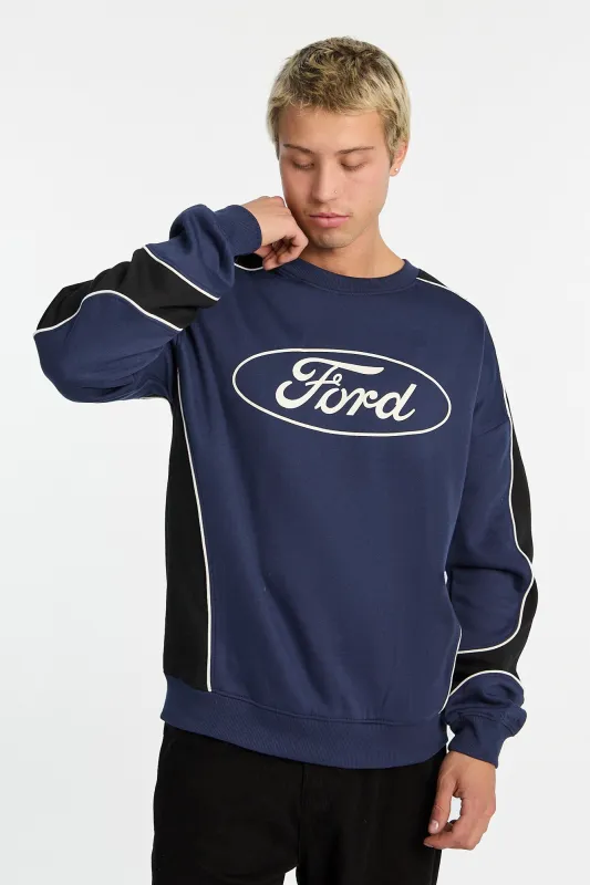 Sweatshirt surdimensionné bicolore Ford homme sold by West49
