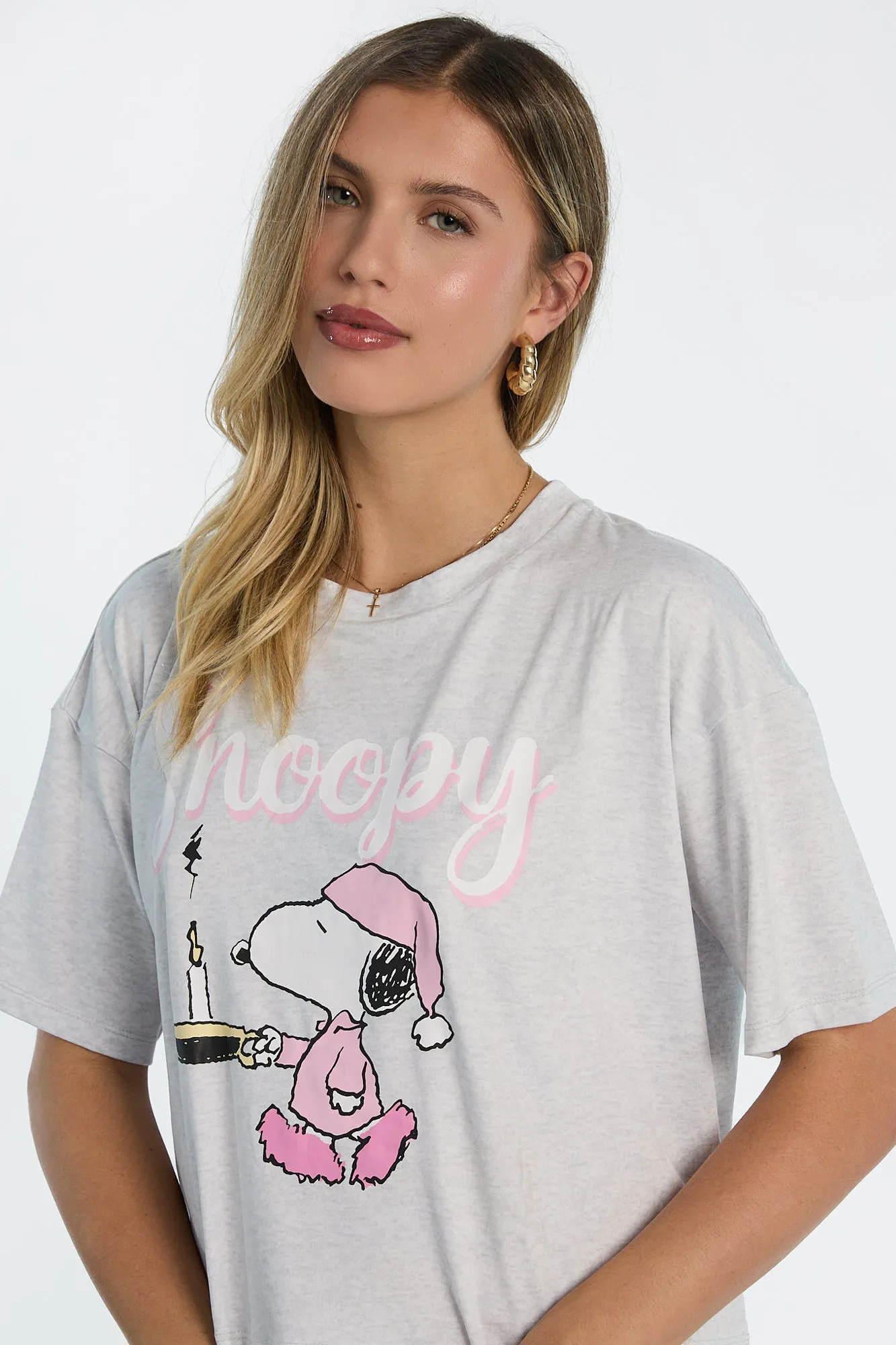 Peanuts Snoopy Candle 2-Piece Pajama Tee & Shorts Set sold by West49 product image thumbnail 3