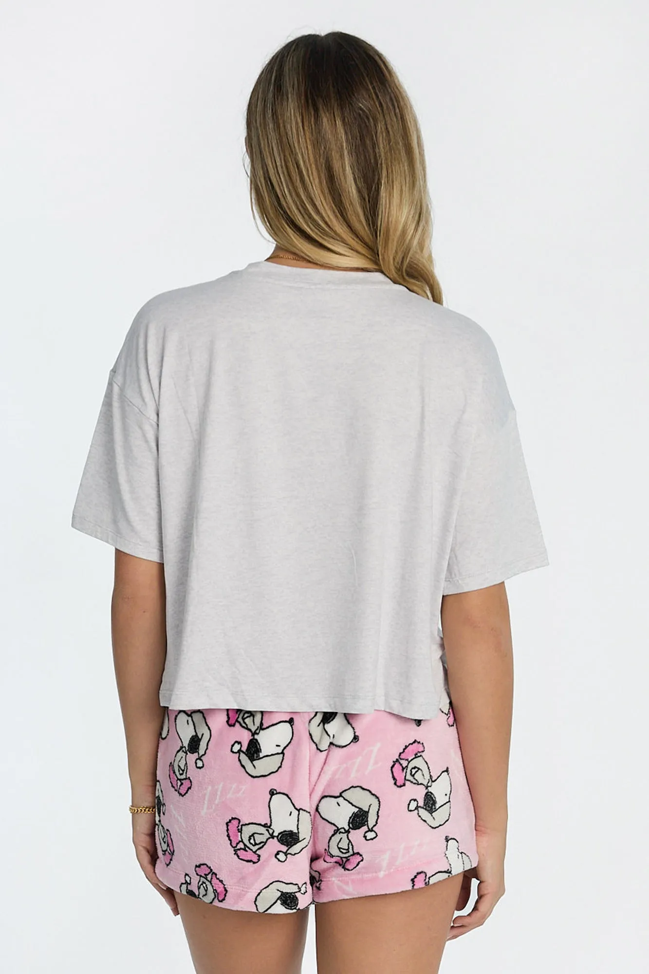 Peanuts Snoopy Candle 2-Piece Pajama Tee & Shorts Set sold by West49 product image thumbnail 2
