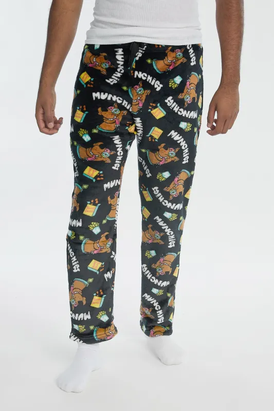 Mens Scooby-Doo Plush Pajama Pant sold by West49