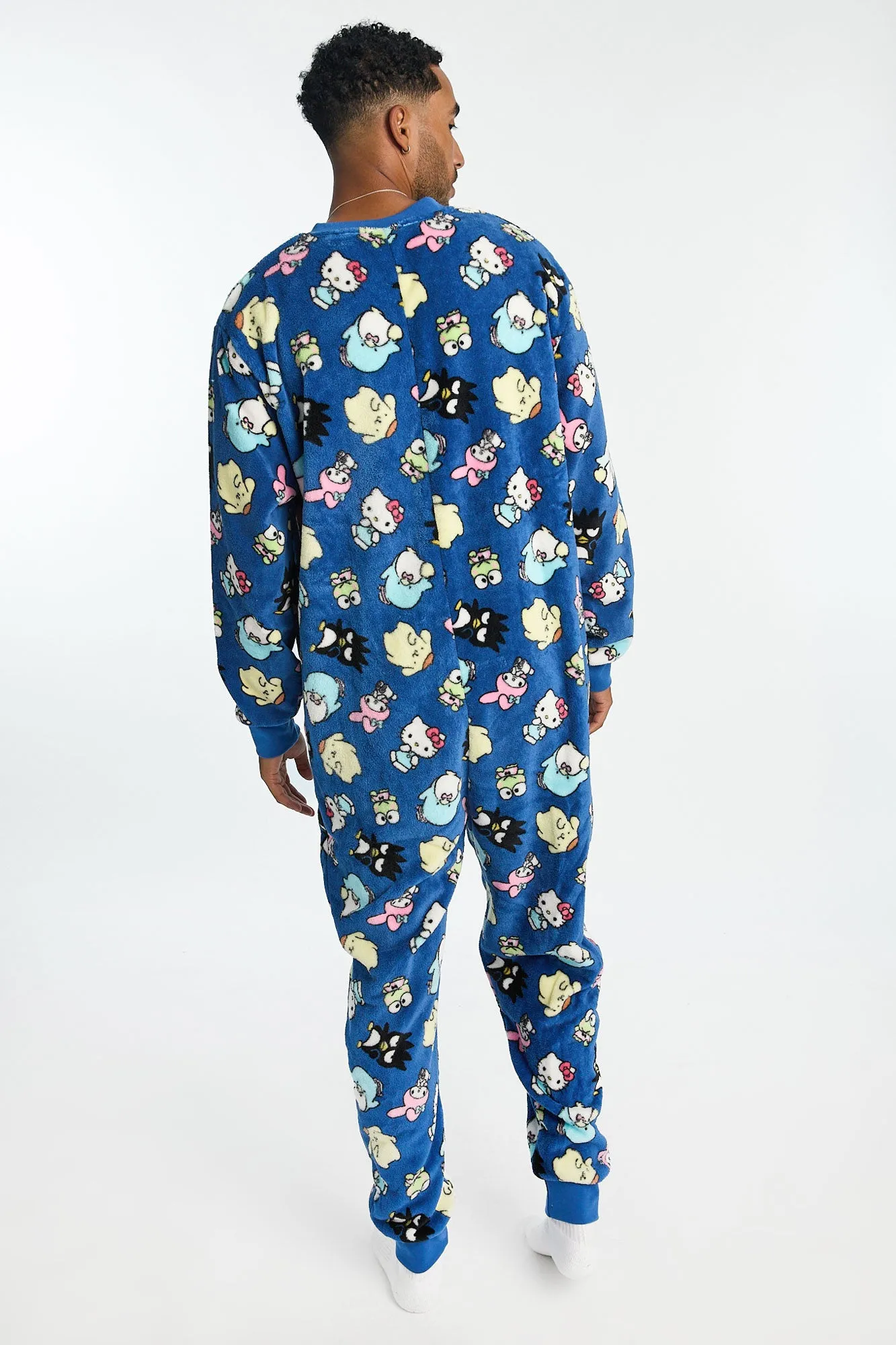Mens Hello Kitty Plush Crewneck Onesie sold by West49 product image thumbnail 4
