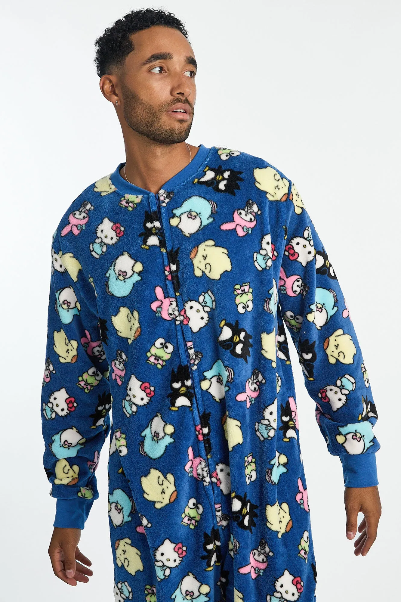 Mens Hello Kitty Plush Crewneck Onesie sold by West49 product image thumbnail 2