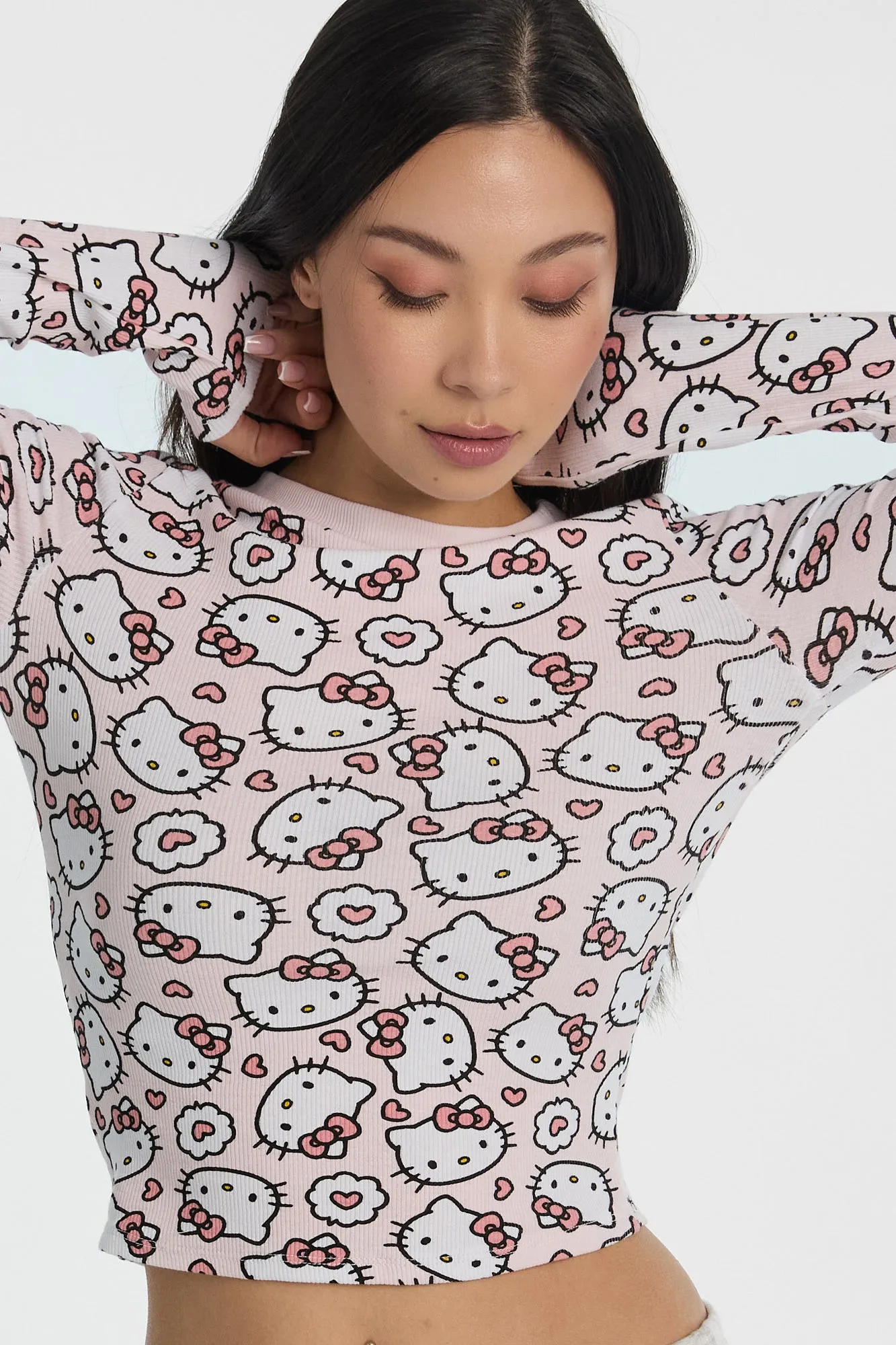 T-shirt court à manches longues imprimé Hello Kitty sold by West49 product image thumbnail 2