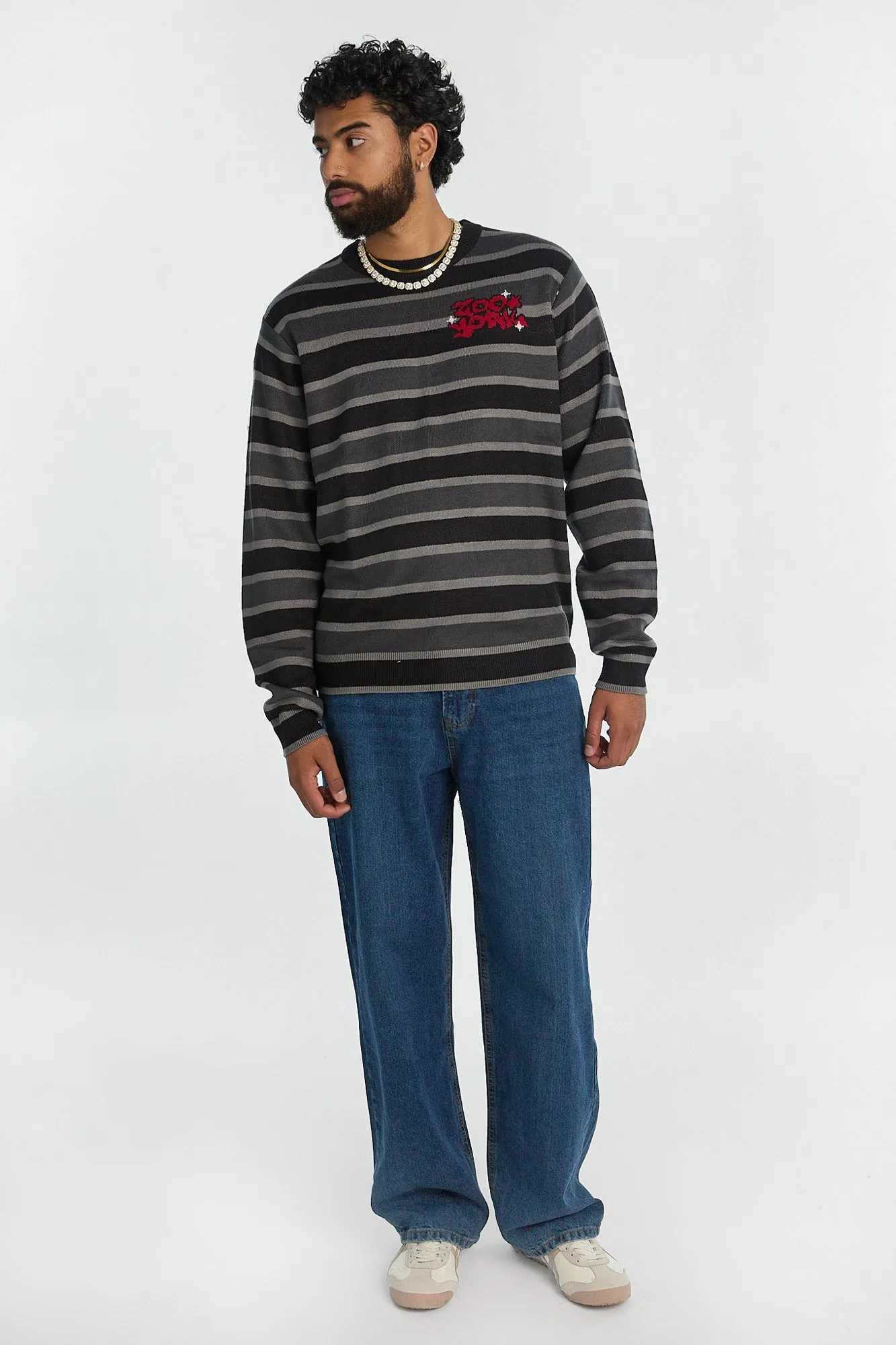 Chandail à col ras du cou rayé Zoo York homme sold by West49 product image thumbnail 4