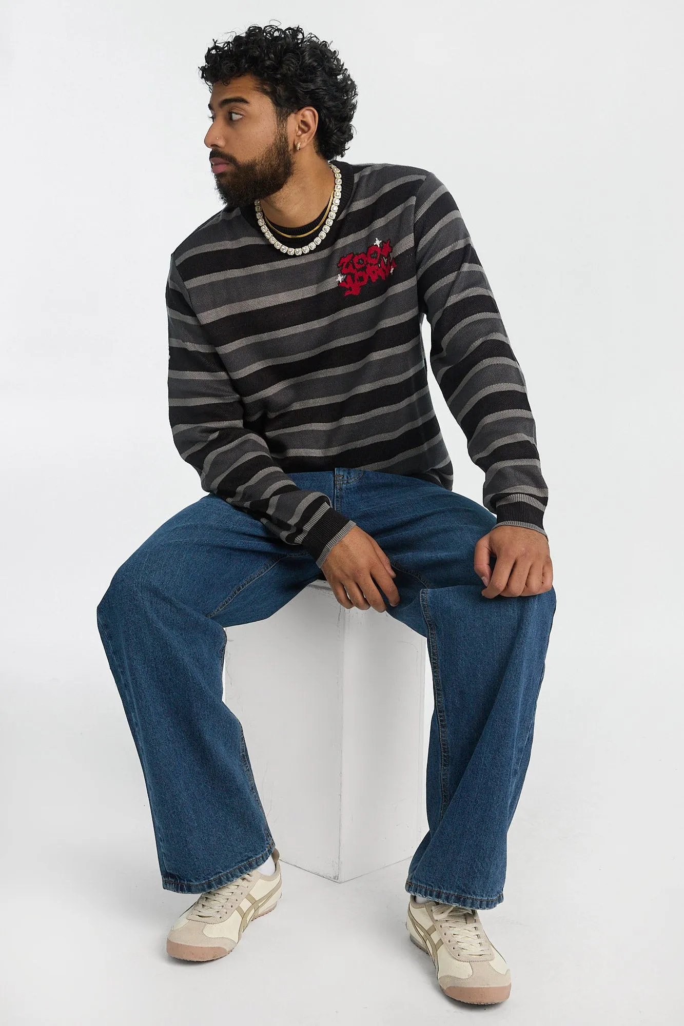 Chandail à col ras du cou rayé Zoo York homme sold by West49 product image thumbnail 5