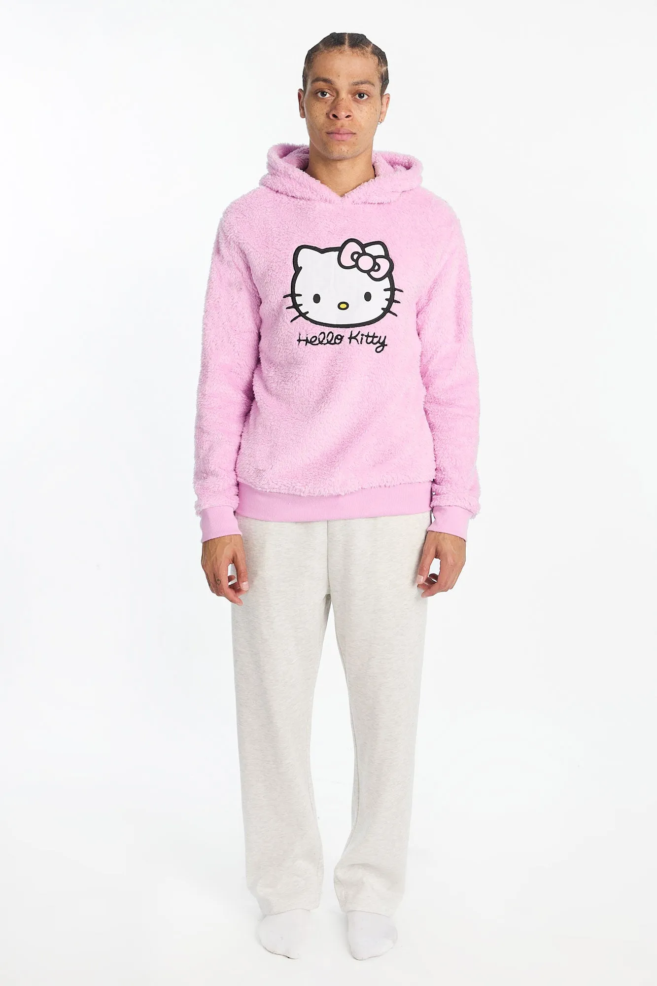 Mens Hello Kitty Plush Sherpa Hoodie sold by West49 product image thumbnail 4