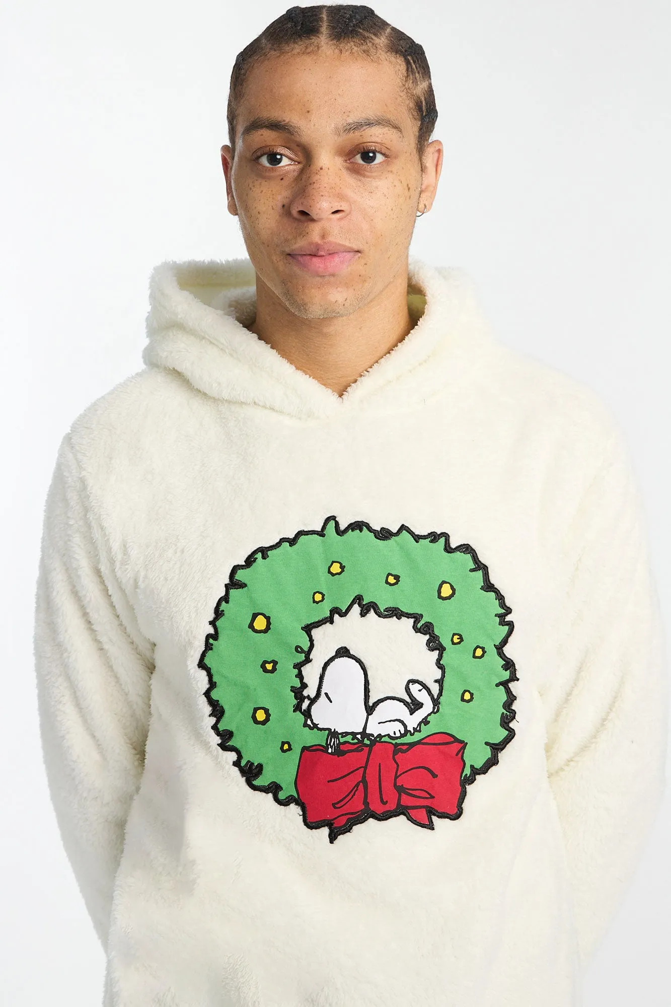 Mens Peanuts Snoopy Sherpa Hoodie sold by West49 product image thumbnail 2