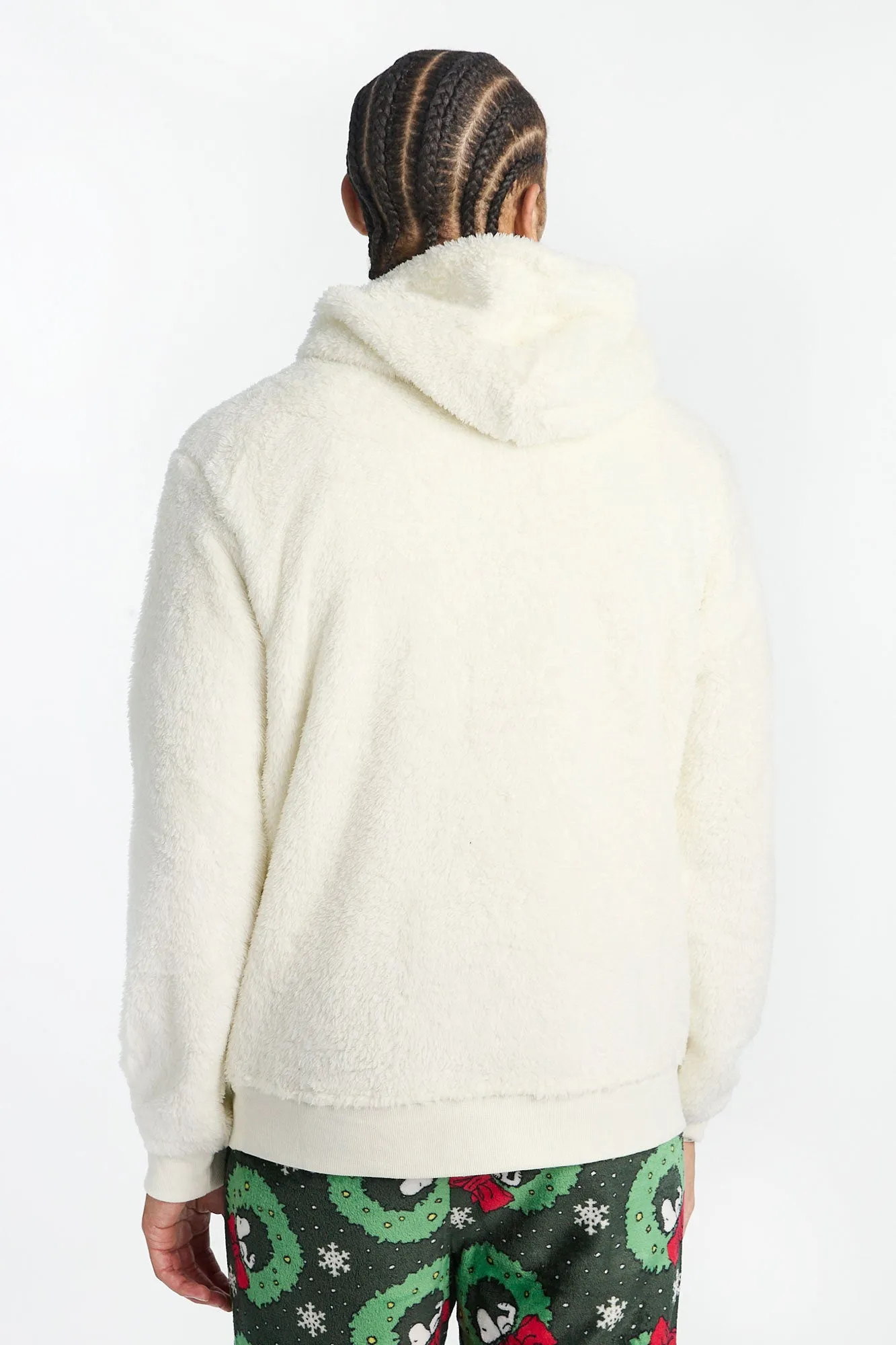 Mens Peanuts Snoopy Sherpa Hoodie sold by West49 product image thumbnail 4