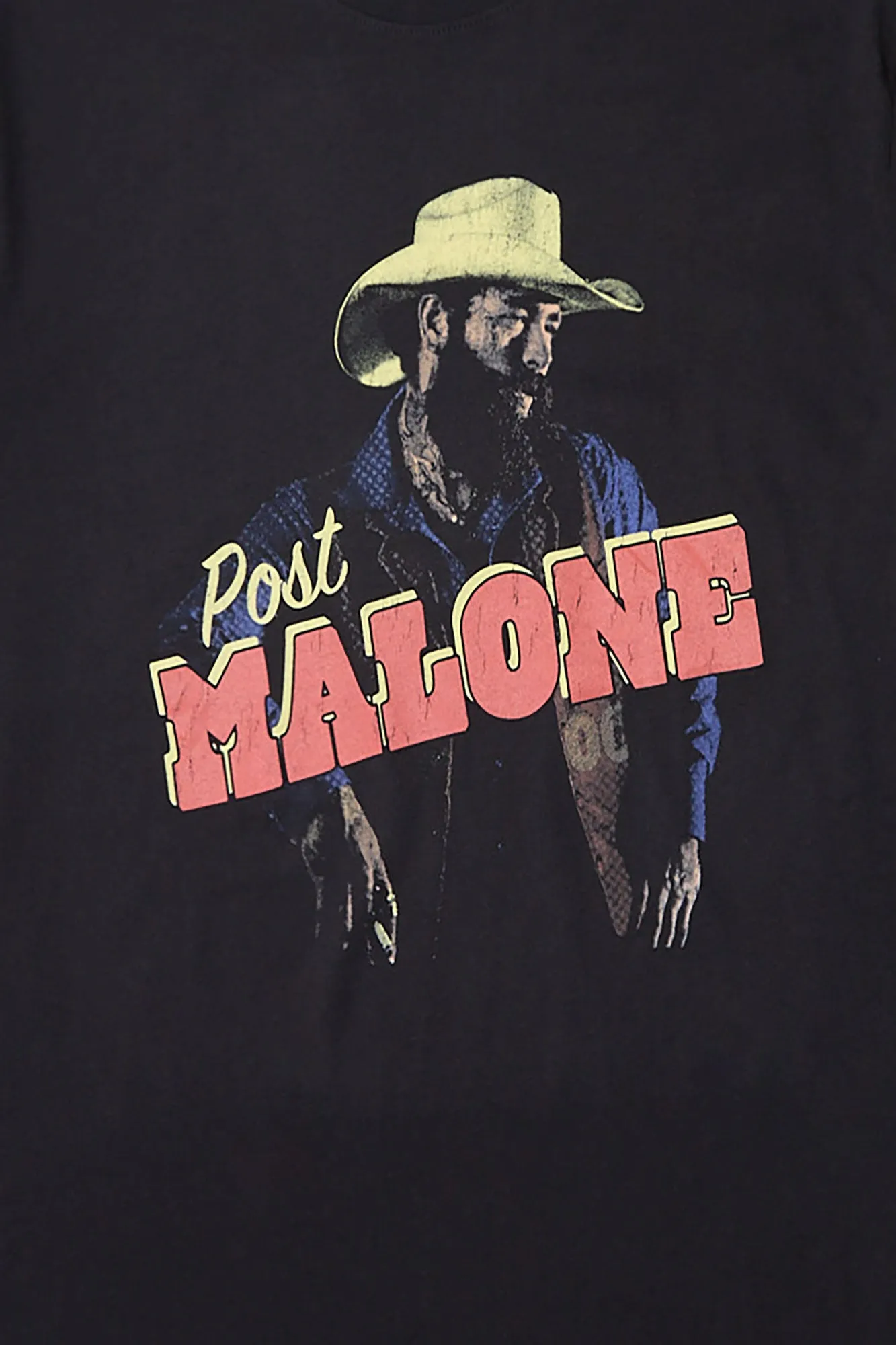 T-shirt coupe boyfriend imprimé Post Malone femme sold by West49 product image thumbnail 2