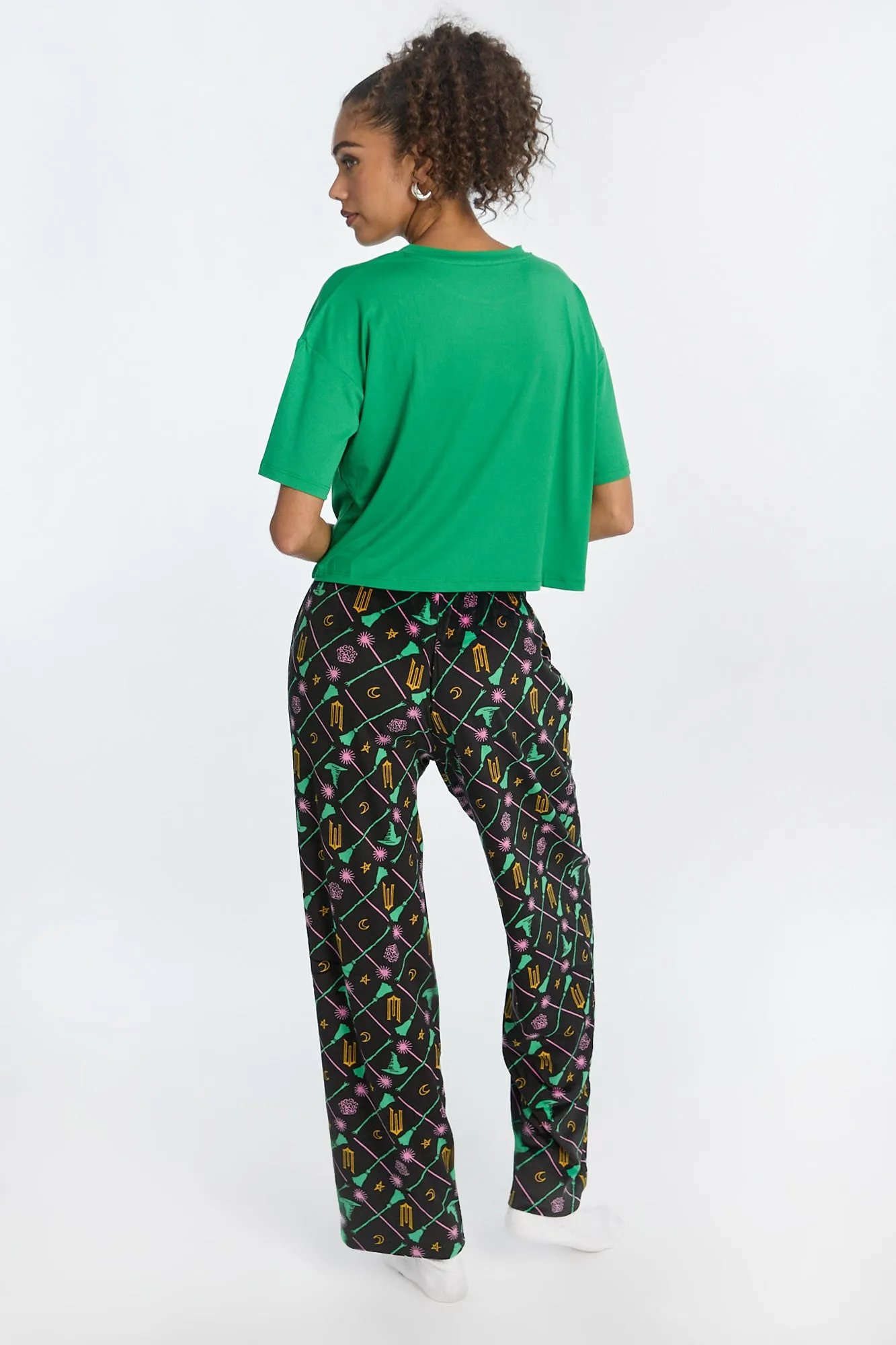 Wicked Elphaba 2-Piece Pajama Tee & Pant Set sold by West49 product image thumbnail 2